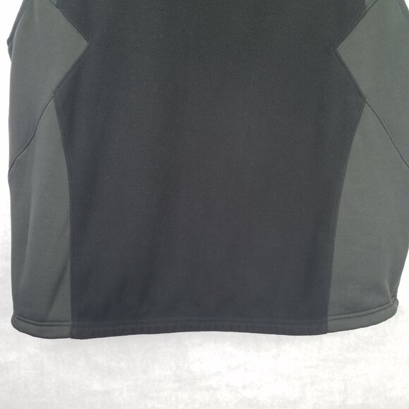 REI Polartec Vest Men's XXL Full Zip Fleece Outdoor Black Pockets Stretch Sides - Picture 14 of 16